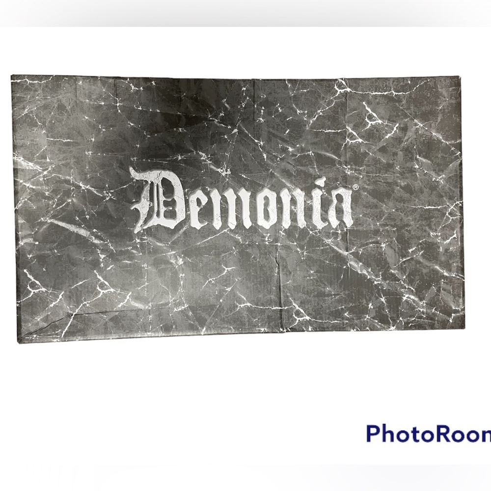 New Demonia Trinity Swing 815 Black Matte Goth Kn… - image 3